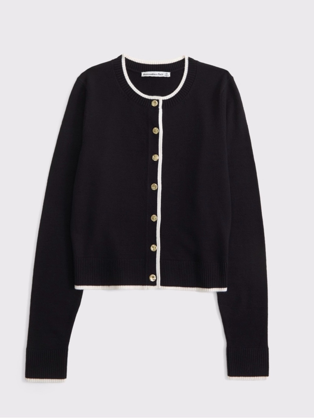 LuxeLoft Shrunken Crew Cardigan Abercrombie Finch
